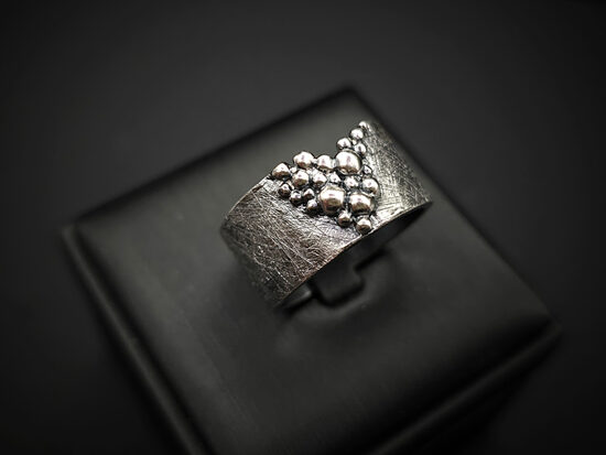 ZVAIGŽŅU KARNEVĀLS. Sudraba gredzens, Ø19,5